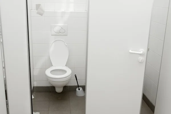 WC, porta aberta — Fotografia de Stock