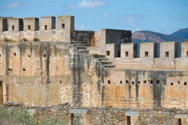 Ruins of a fortification clipart