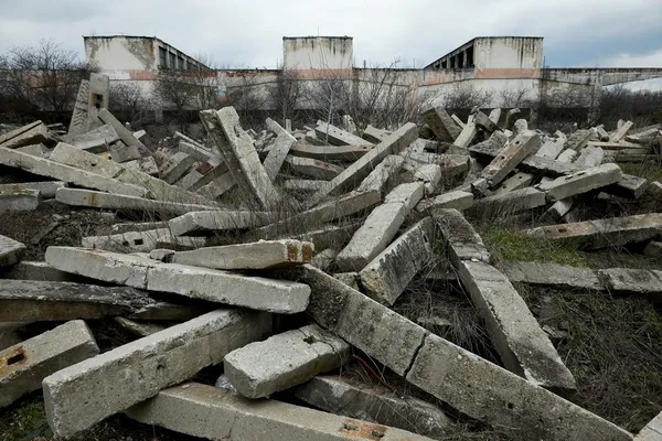 Ruinas industriales — Foto de Stock