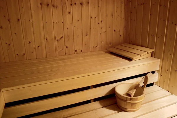 Interiér sauny — Stock fotografie