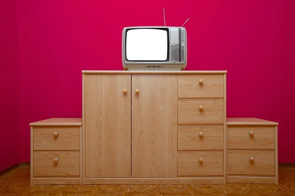 TV in una stanza — Foto Stock
