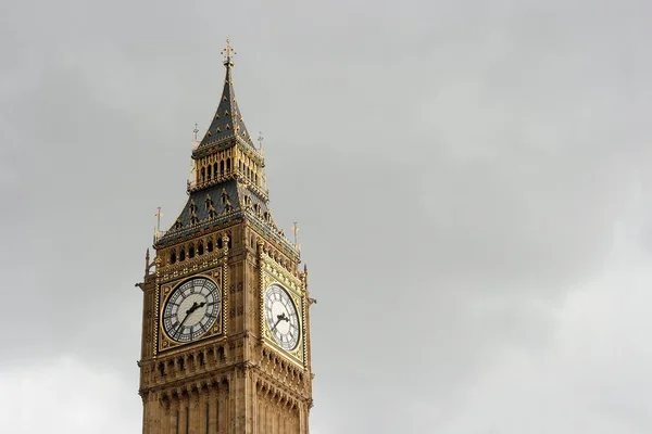 Big Ben Horloge Tour Des Chambres Parlement Londres — Photo