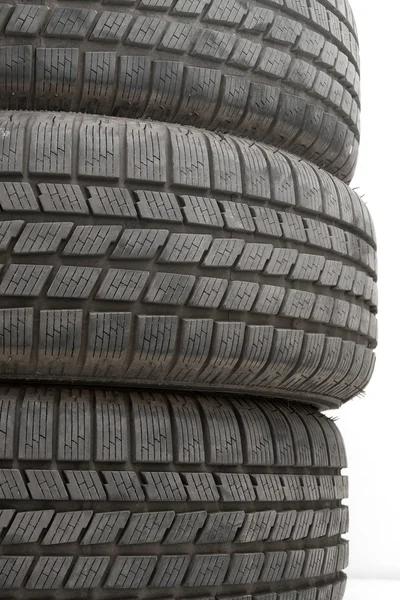 Pile Car Tyres — Stock Photo, Image