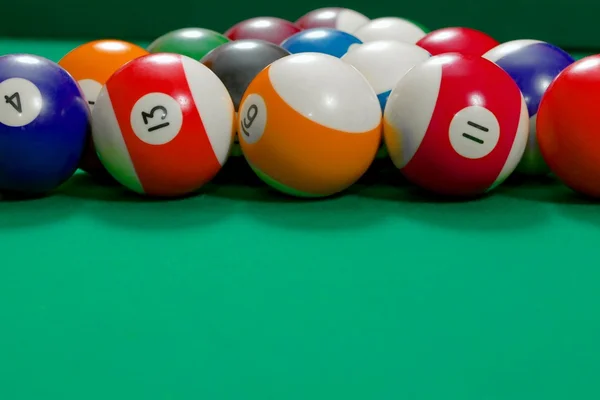 Pool ballen — Stockfoto