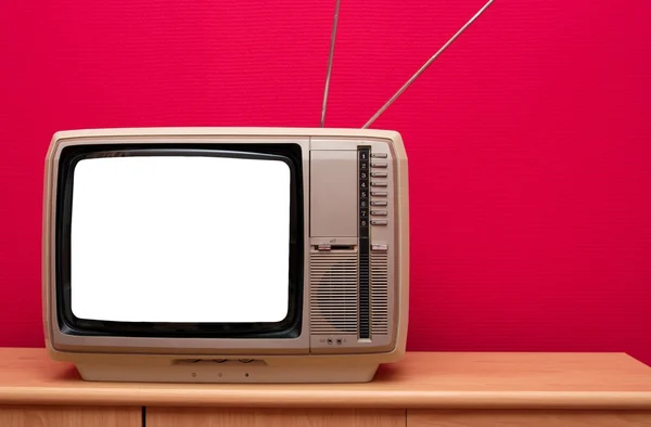 Antiguo televisor — Foto de Stock