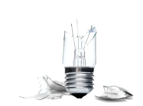 Broken lightbulb — Stock Photo, Image