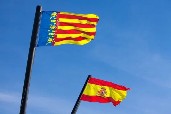 stock image Spain flag