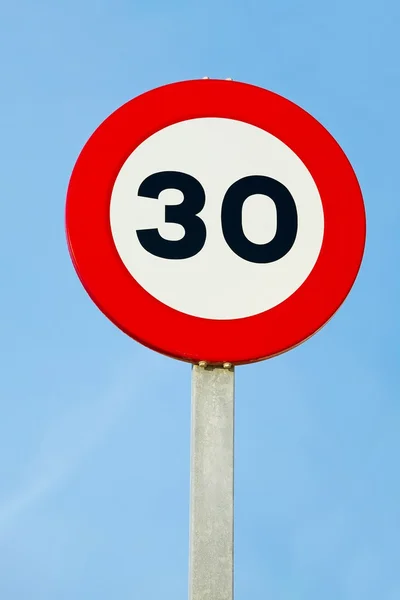 Limite de velocidade — Fotografia de Stock