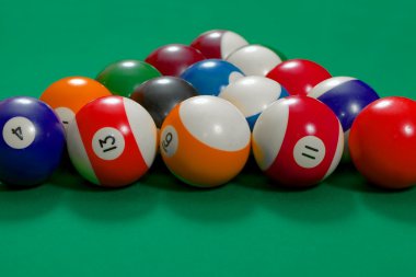 Pool table clipart