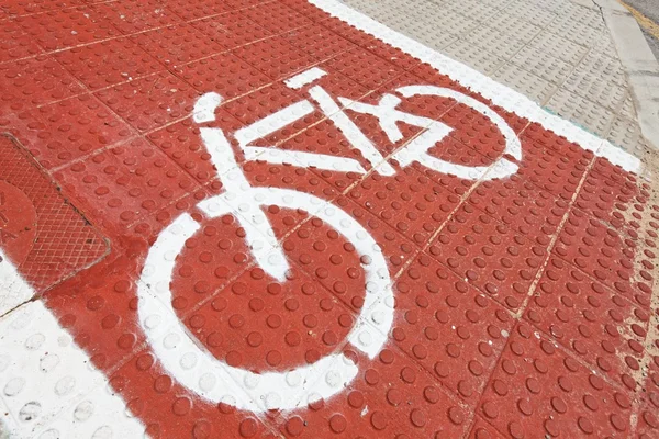 Strada della bicicletta — Foto Stock
