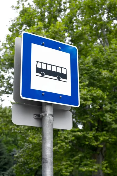 Autobusová zastávka — Stock fotografie