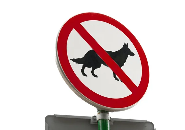 Dog sign — Stock Photo, Image