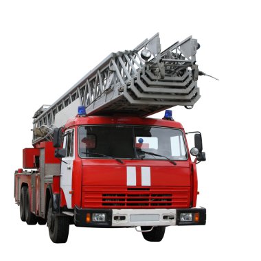 Fire-car clipart