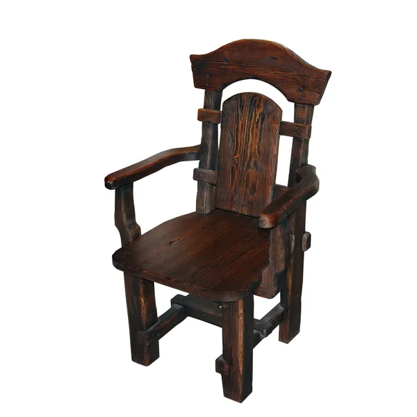 Fotel drewniany — Zdjęcie stockowe