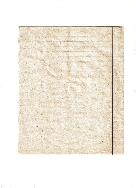 Starý List Papíru — Stock fotografie
