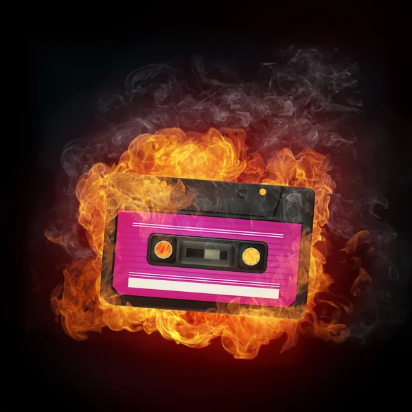 Audio Cassette — Stock Photo, Image