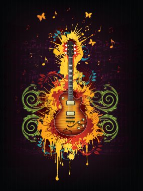 Electric Guitar clipart