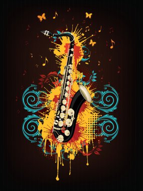 Saxophone clipart