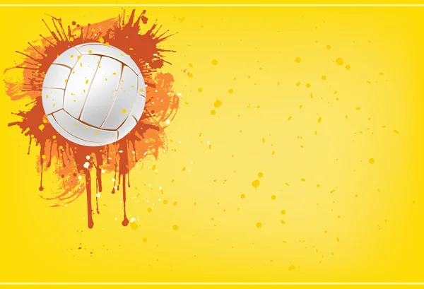 Bola de voleibol — Vector de stock