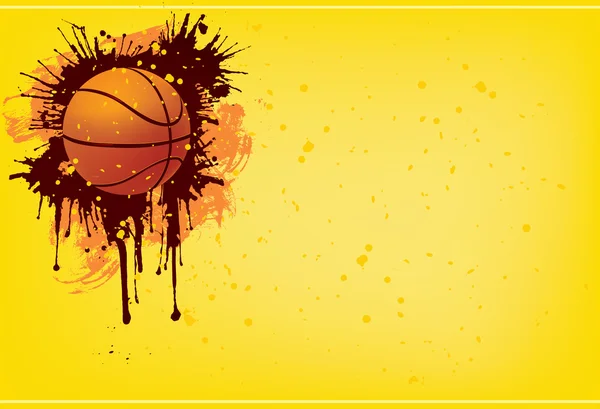 Ballon de basket — Image vectorielle