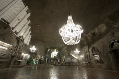 Wieliczka salt mine clipart