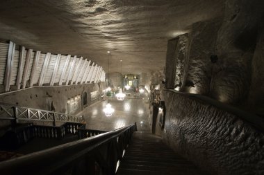 Wieliczka salt mine clipart