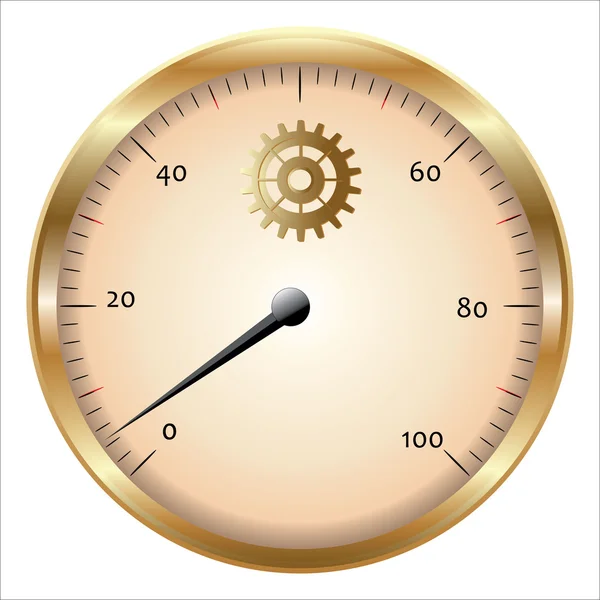 圧力測定装置の圧力計 — ストック写真