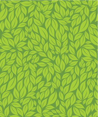 Green leaves background clipart