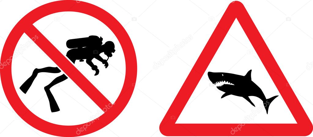 Forbidding and Prevention Vector Signs