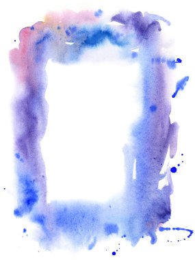 Watercolor frame clipart