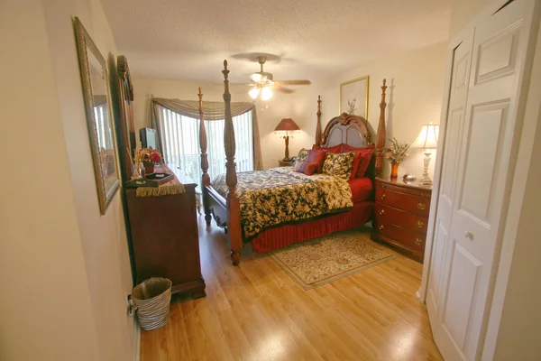 Master Bedroom Interior Shot Home — Stock Photo, Image