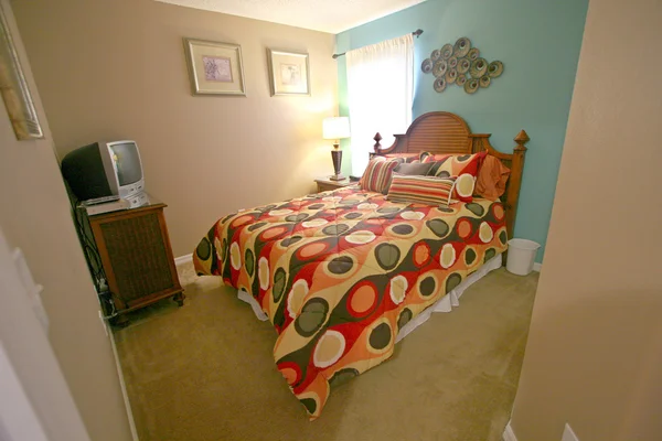 Queen Bedroom — Stock Photo, Image