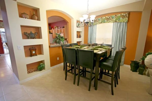 Dining Room Interior Shot Home — Stock Photo, Image