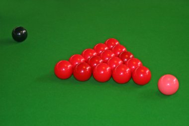 Topları kurmak bir snooker tarihinde snookers