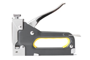 Staple gun isolated clipart