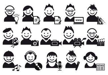 Creative , vector icons clipart