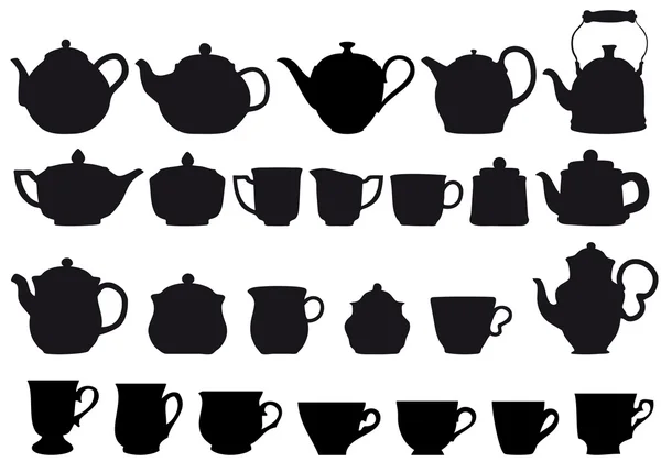 Café y té — Archivo Imágenes Vectoriales