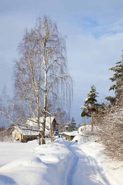 冬によってロシアの国 — ストック写真