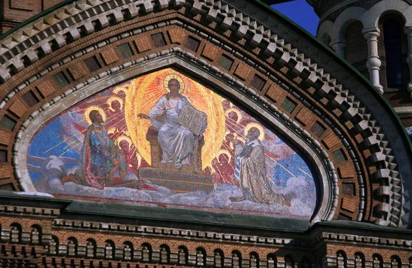 Icon on Church of the Savior — Stock Photo, Image