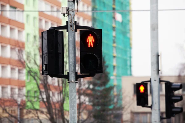 stock image Pedestrian light