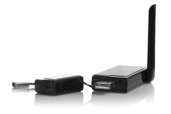 3g USB μόντεμ που απομονώνονται σε λευκό — Φωτογραφία Αρχείου