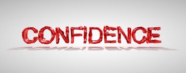 Confidence word destruction clipart