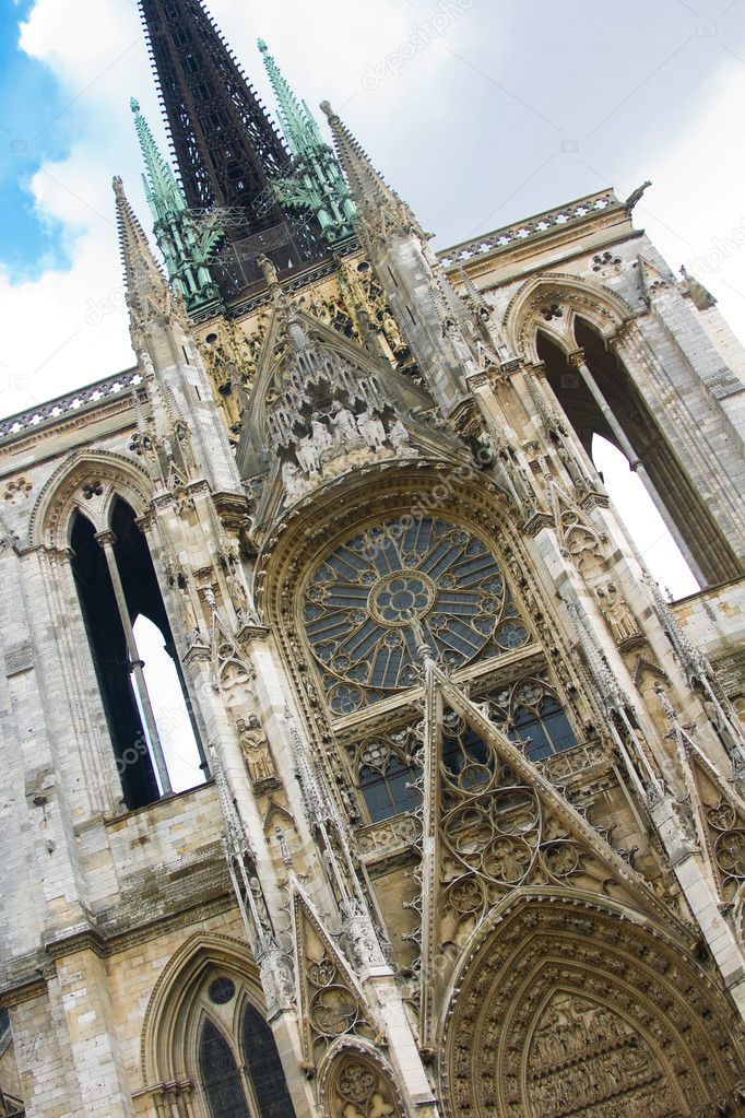 Notre Dame cathedral in Rouen