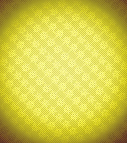 Yellow Xmas snowflake background — Stock Photo, Image