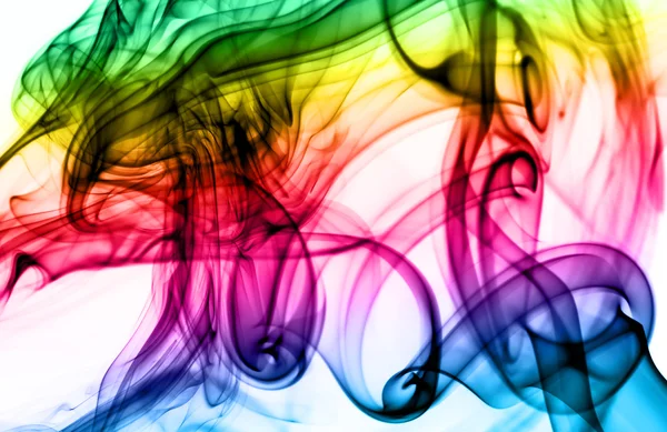 Patrón de humo abstracto colorido mágico — Foto de Stock