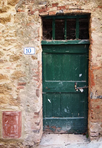 Παλιά πόρτα της Μεσογείου — Φωτογραφία Αρχείου