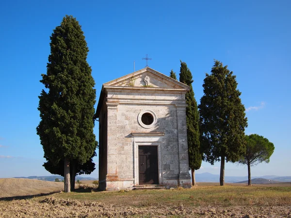 Chapel with trees — Stock Photo, Image