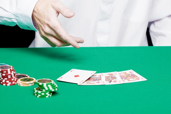 Jugador de poker —  Fotos de Stock