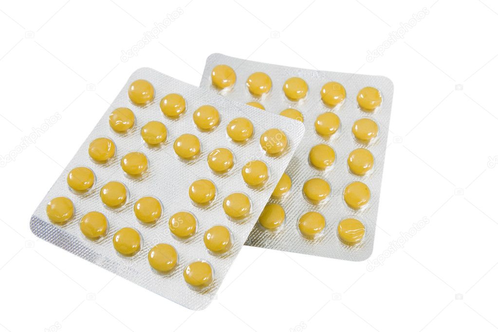 Blisters of pills