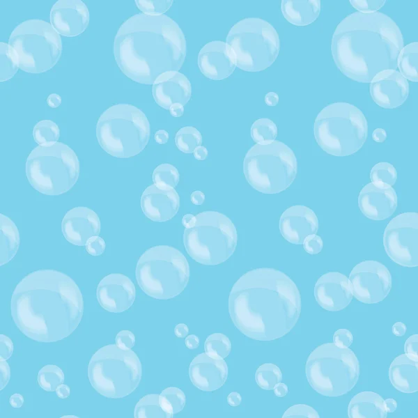 Modré s bubliny pozadí — Stock fotografie